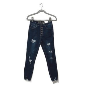 NWT High rise gogo jeans size 7